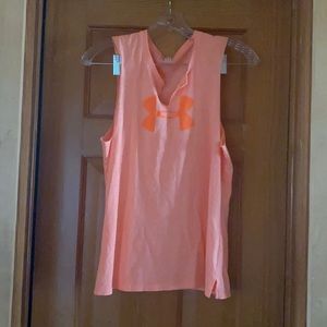 Under Armour coral tank!